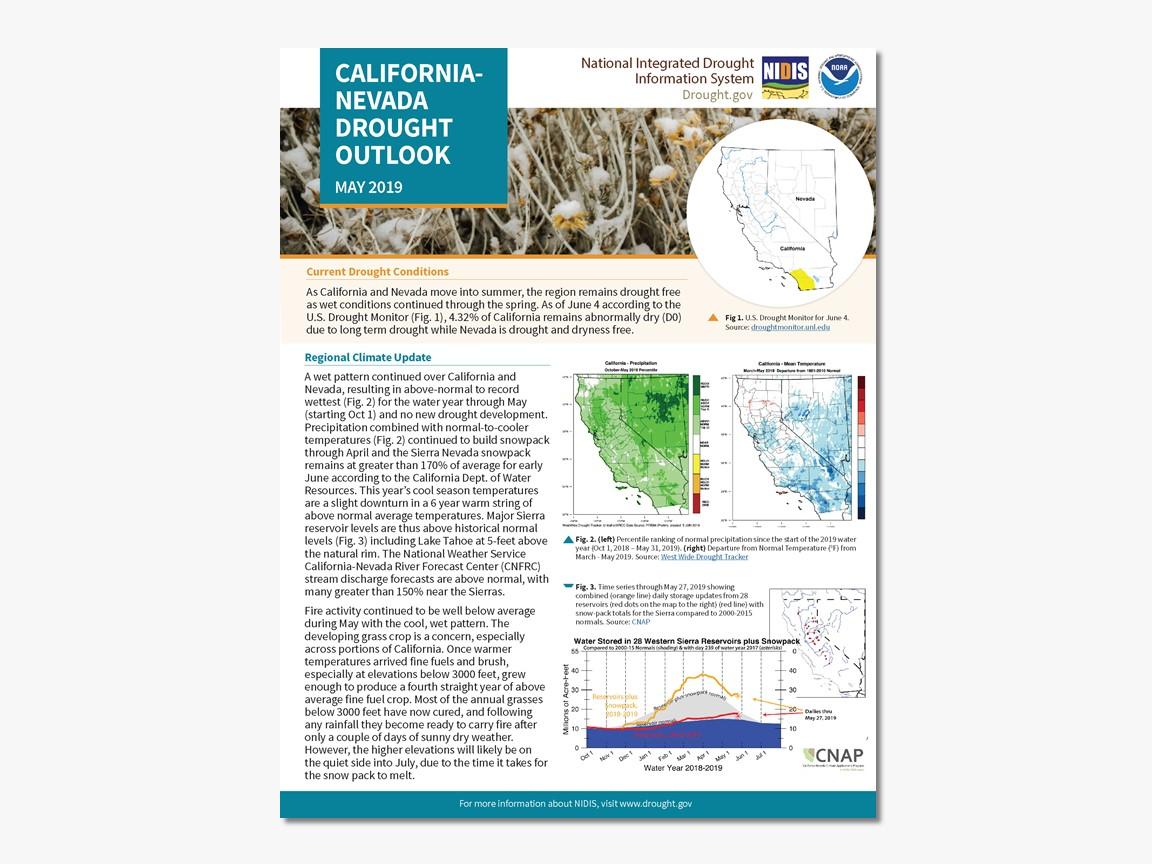 California-Nevada Drought Outlook